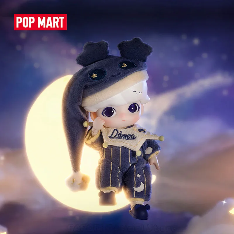 

14cm POP MART Dimoo Stay with Me Kawaii BJD Anime Action Figure Ornament Figurines Home Decor Desktop Dolls Model Girls Gift