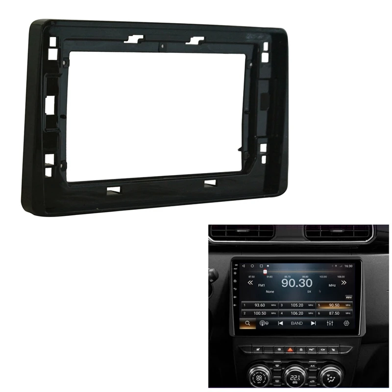 10 Inch Car Radio Frame Fascia Adapter Android Audio Dash Mount Kit For Renault Dacia Duster Arkana 2019-2021