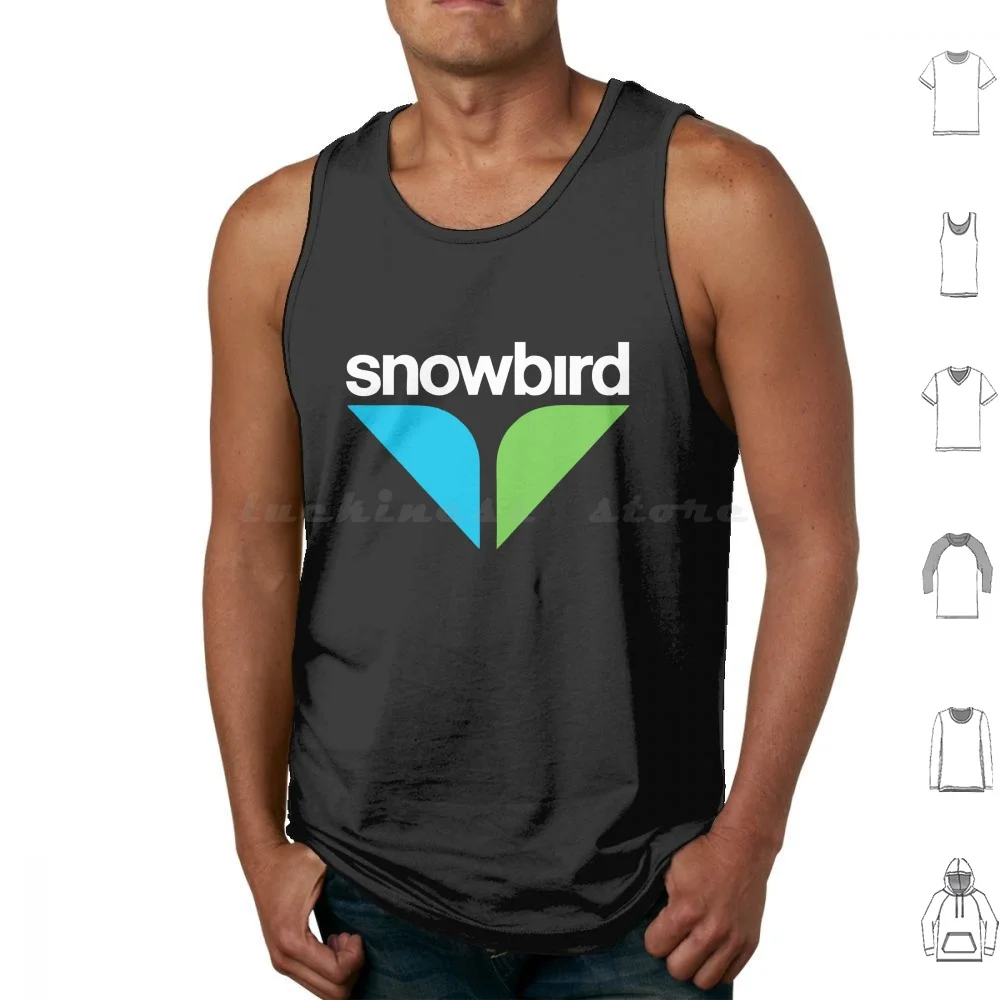 

Лидер продаж-товары с логотипом Snowbird, незаменимые майки, жилеты без рукавов, лидер продаж, необходимый логотип Snowbird