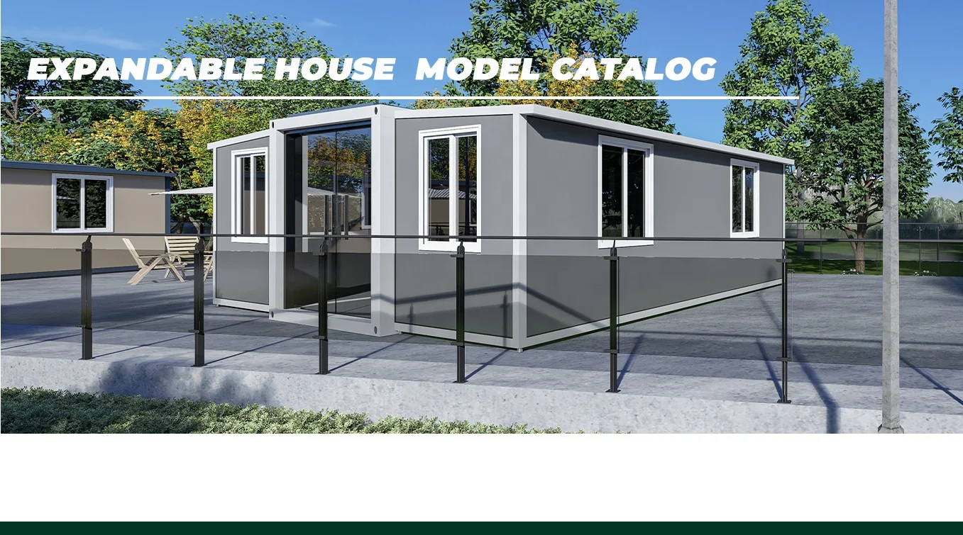 2025 New Luxury 20 Ft 40 Ft Ready-Made Expandable Container House 3 Bedroom Prefabricated Shipping Portable Shops Flat Pack