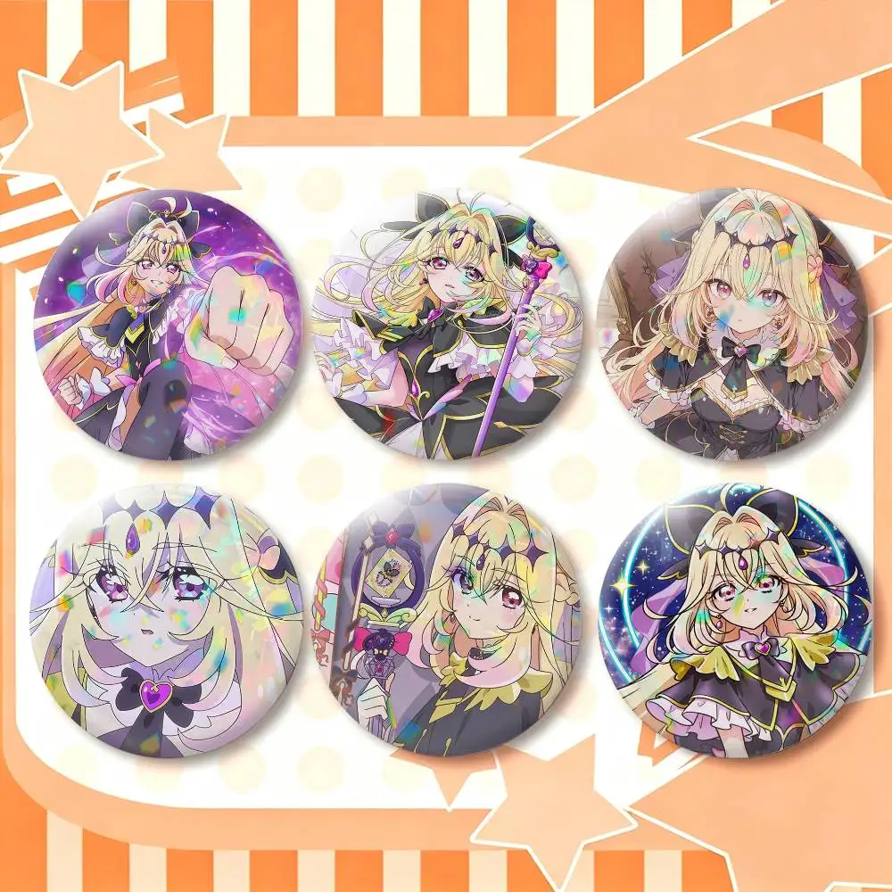 Cure Arcana Shadow Moria Luluka 25mm 32mm 44mm 58mm 75mm Brooches Badges Pins for Accessories Gift