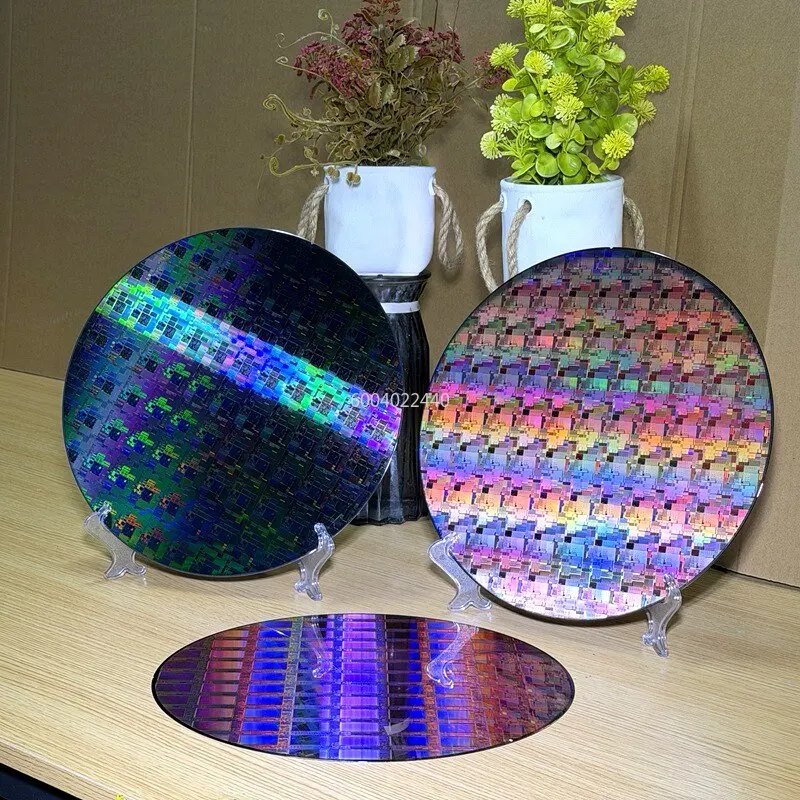 For SMIC Educational Science Silicon Wafer Integrated Circuit CPU Chip IC Semiconductor CMOS Physic Technology Teaching Demo Kit