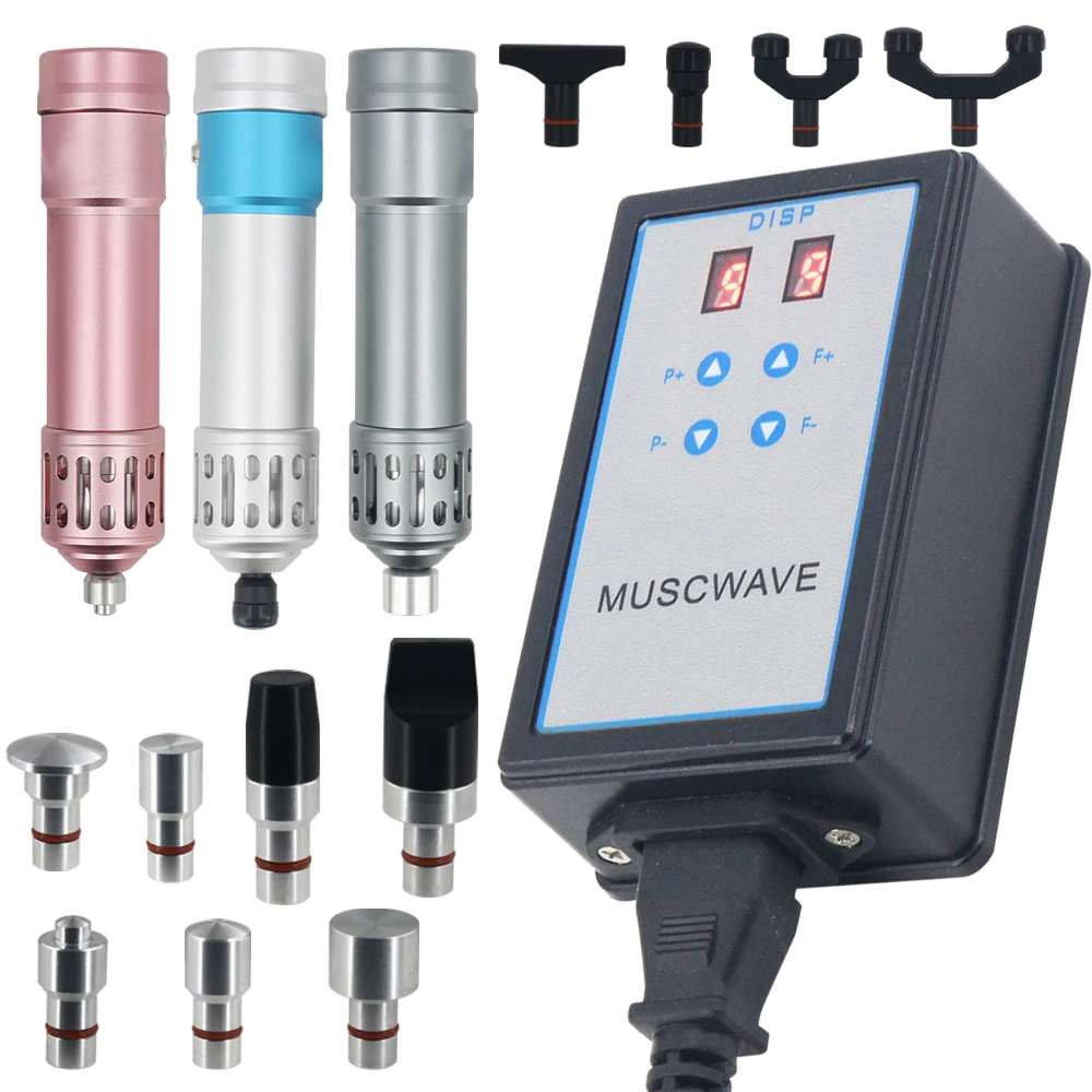 

Shockwave Therapy Muscle Pain Relief Stimulator Massage Machine, Muti-Functional , Slimming Extracorporeal Shockwave