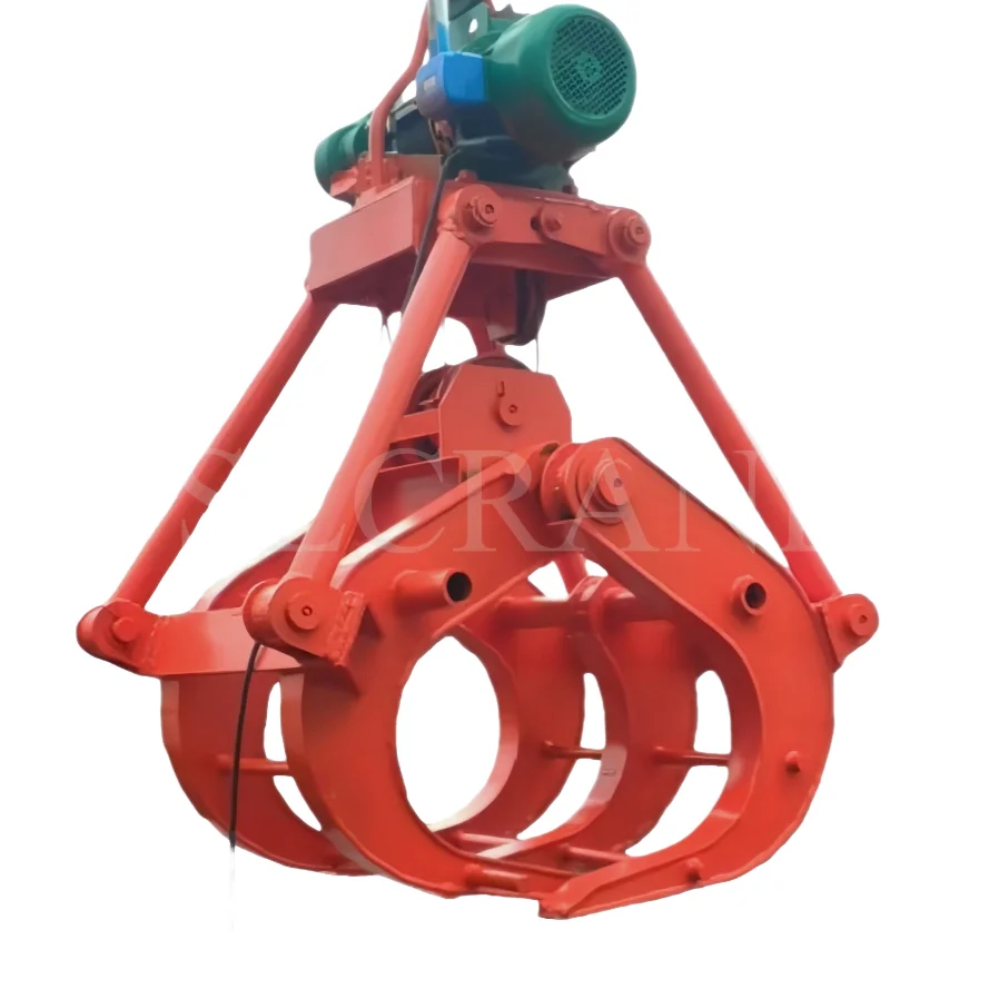 New Top Sale Customizable Grapple Bucket Rotary Hydraulic Telescopic Arm Clamp Wood Grabber Crane for Home Use Retail