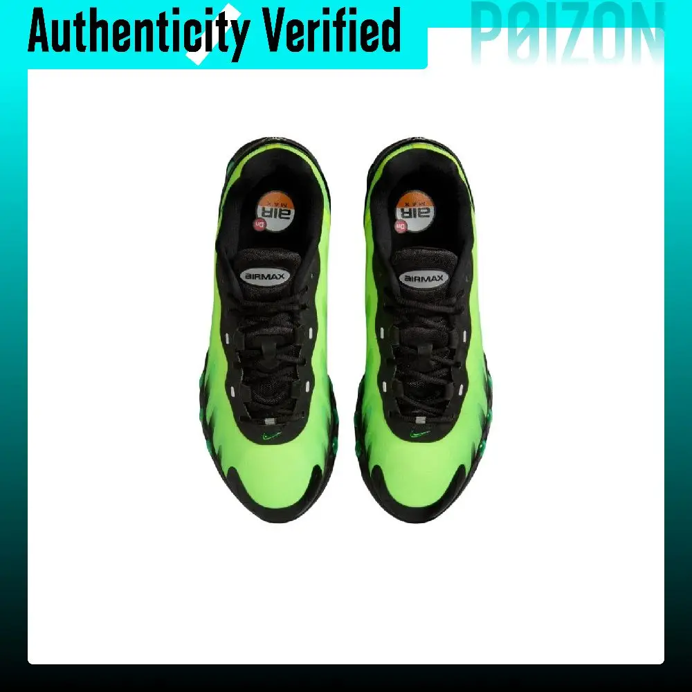Zapatillas de running Nike Air Max Dn8 para hombre, modelo de caña baja, color verde y negro, HQ4681-010.
