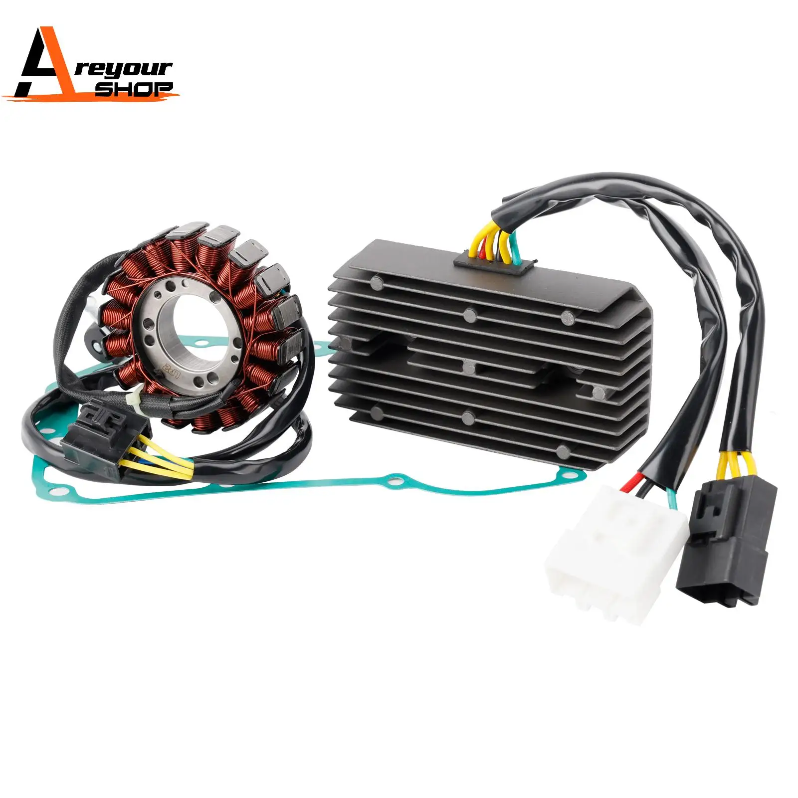 

Areyourshop Stator & Regulator Rectifier Gasket for SYM HD 300i Joymax Z 300i ABS 2019-2020