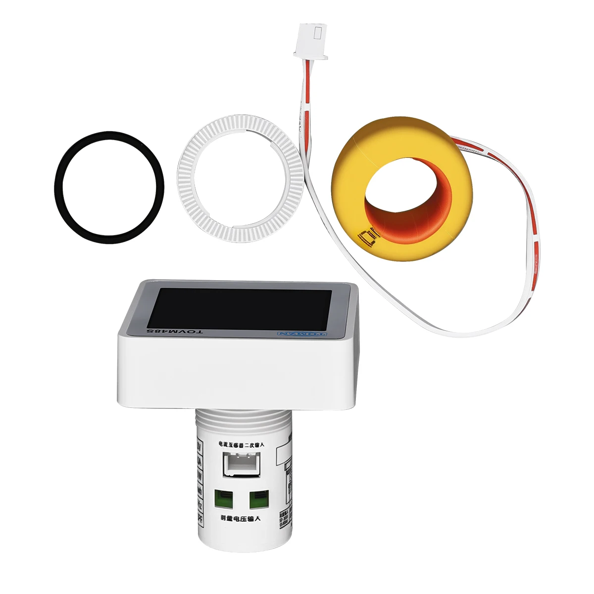 TOMZN 6IN1 50-300VAC 50/60Hz Voltmeter Ammeter Ampere Current Voltage Hertz Frequency Energy Meter kWh Active Power Measurement