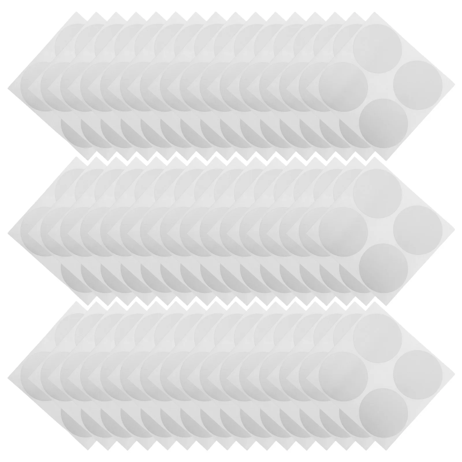 

50pcs Scratch Card Stickers DIY Scratch Off Labels Self Adhesive Film Tags Round Silver Circle Game Party Favor Folder Labels