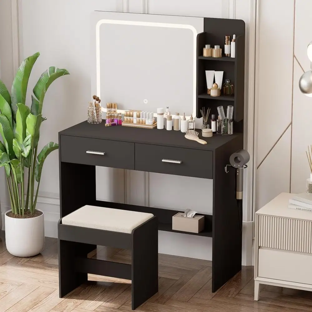 Makeup Vanity With …