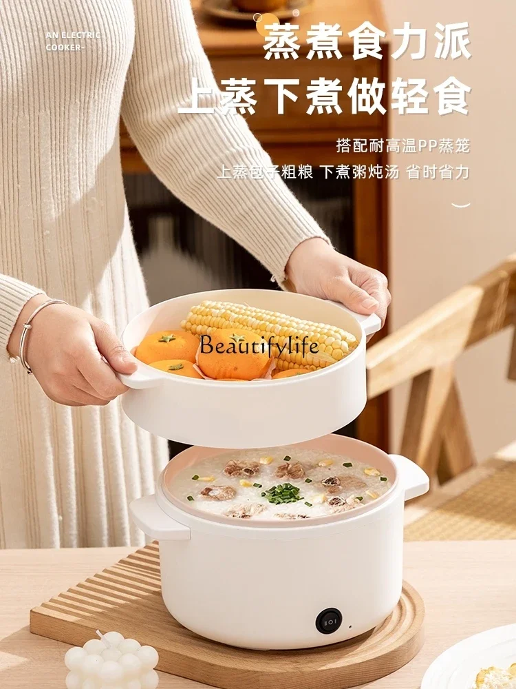 Electric heating integrated pot, multi-functional instant noodles, electric cooking, household cooking, frying, electric wok