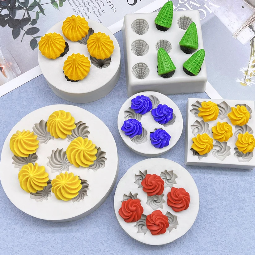 Candy Shape Silicone Sugarcraft Mold Resin Tools Cupcake Baking Mould Fondant Cake Decorating Tools