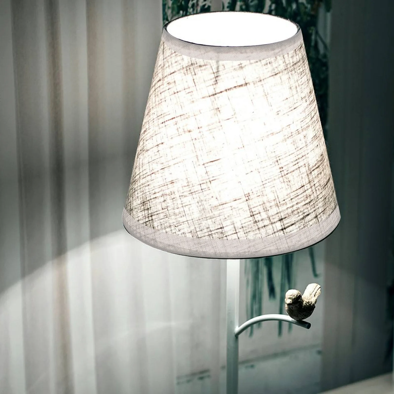 

Lampshade Edging Strip Light Cover Cloth Edge Trim 2 Roll Lampshade Making Supplies Sealing Tape Durable Easy Install DIY Gifts