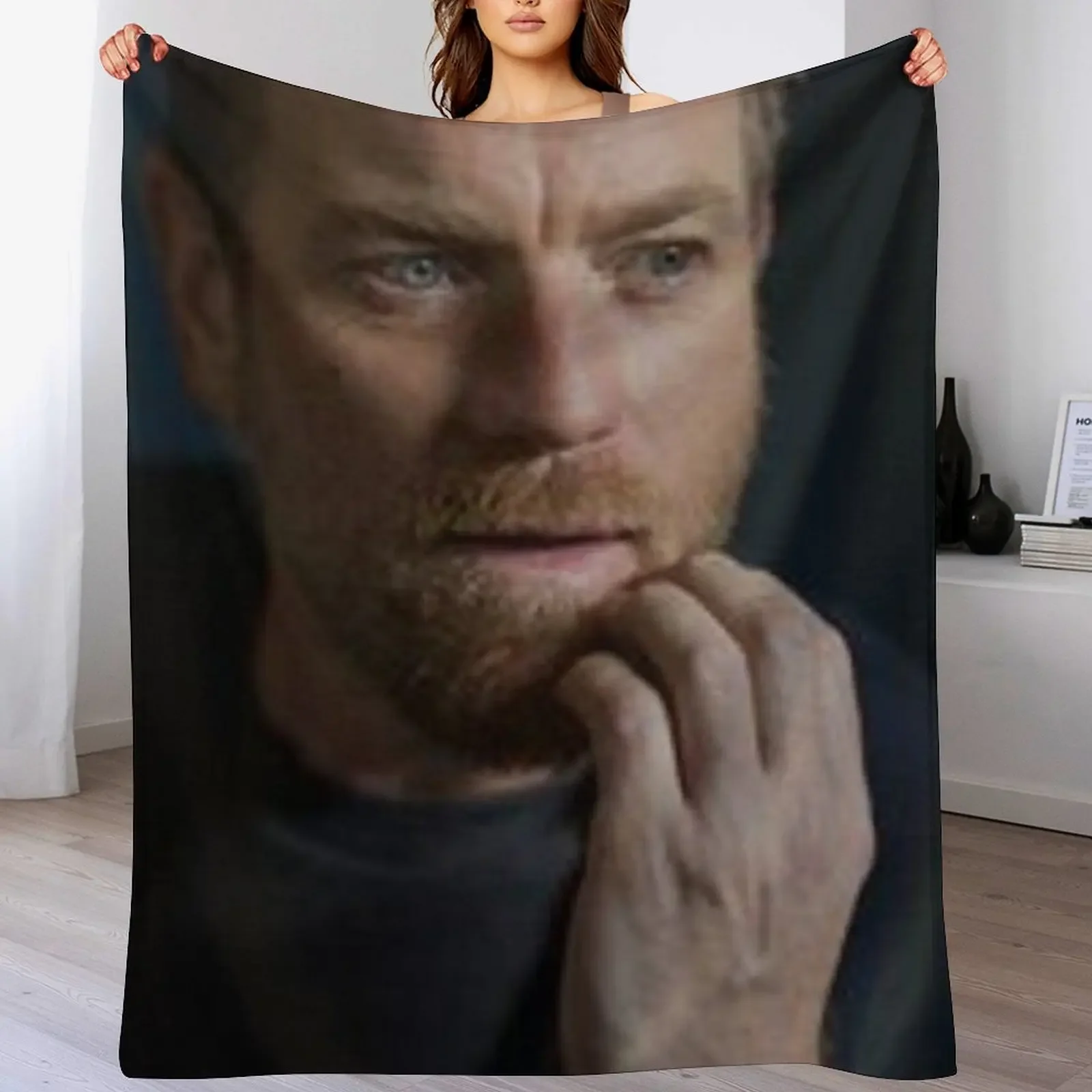 Ewan McGregor Throw Blanket Cozy Warm Blanket for Bed Room Decor