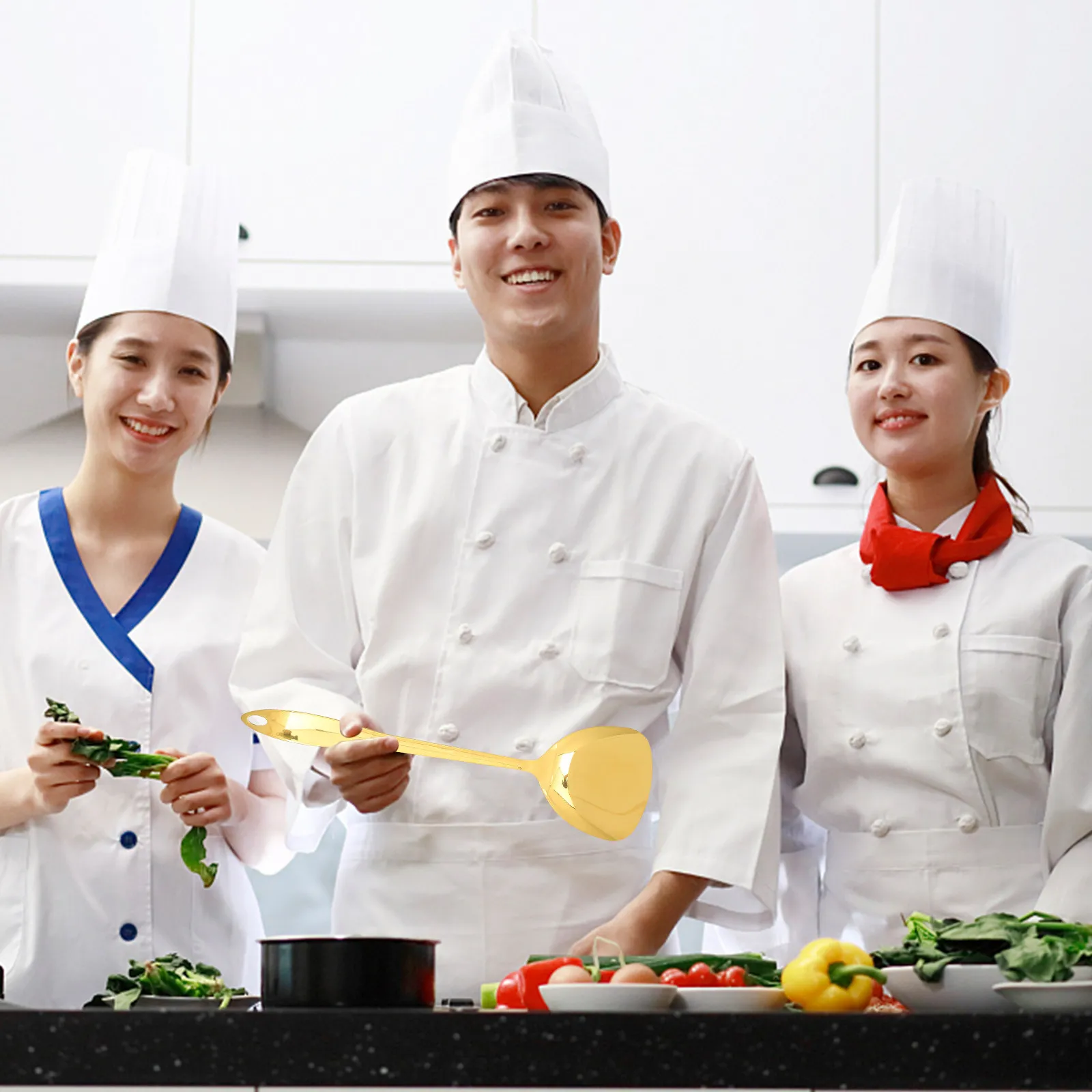 

Набор кухонных принадлежностей из нержавеющей стали (1 комплект): идеальный набор для готовки, перемешивания и взбивания. Практичная кухонная утварь.