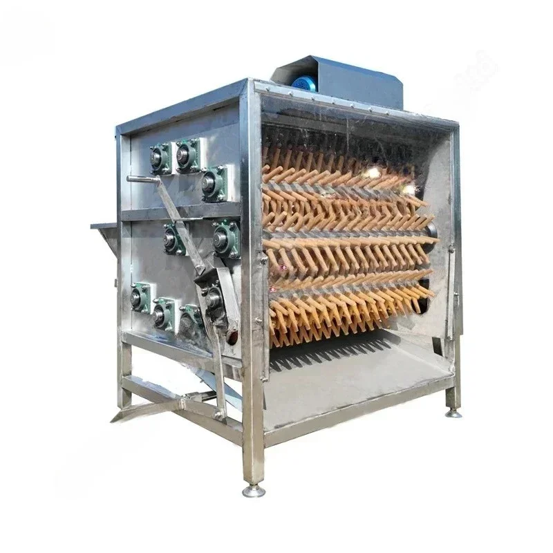 Chicken plucker and scalder poultry defeathering machine large chicken plucker machine picks