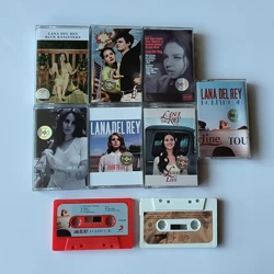 Cinta musical de Lana Del Rey para colección, álbum de 7 estilos, casetes de Cosplay, caja de bandas sonoras, Walkman, grabadora de coche