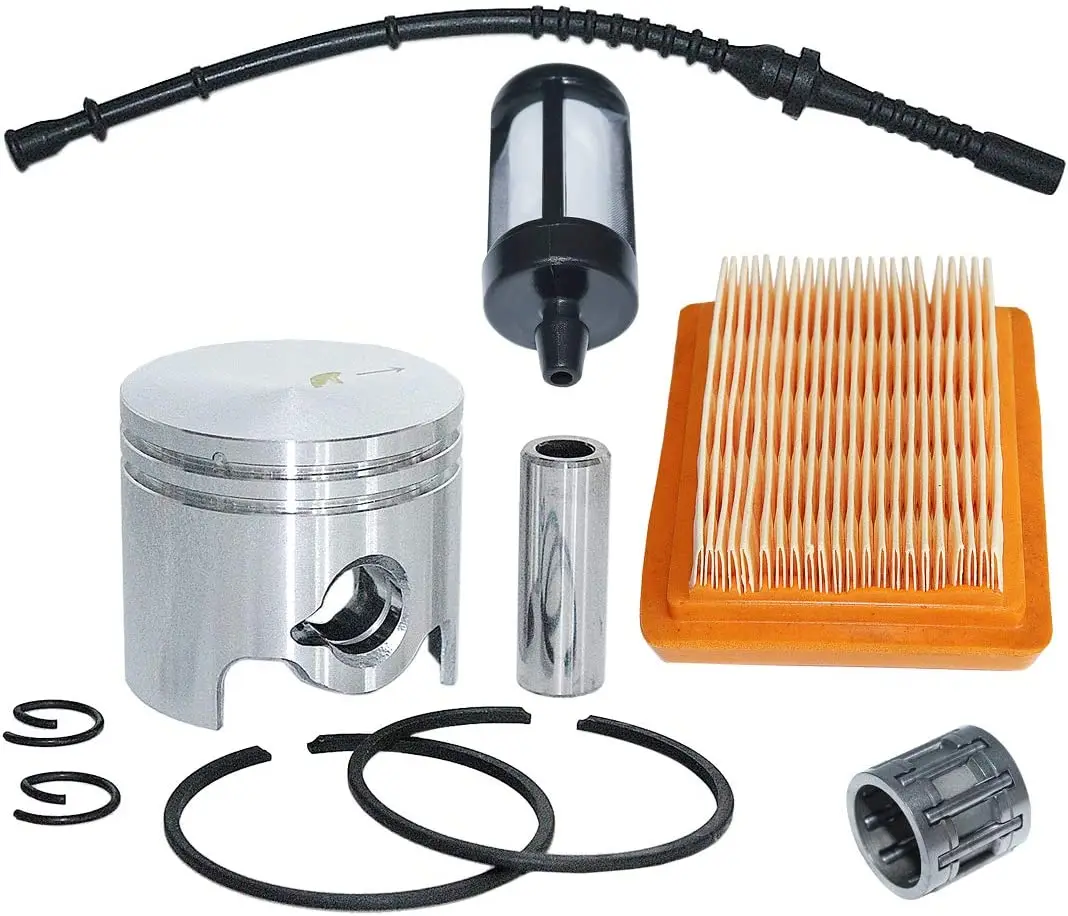 Imagem -04 - Anel de Pistão ar Filtro Combustível Mangueira Linha Kit para Stihl Fs120 Fs200 Fs250 Trimmer 4134 030 2010 4134 141 0300 38 mm