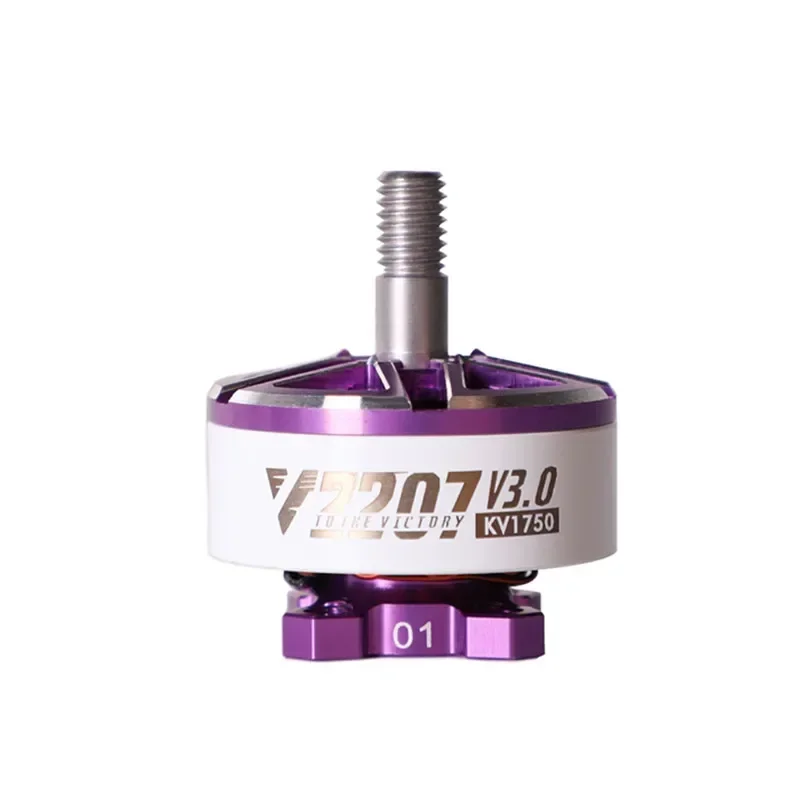 T-motor tmotor velox v3.0 2207 motor sem escova 6s 1750/1950/2050kv 4S 2550kv para drone de corrida fpv