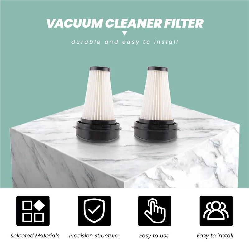 Rowenta ZR005202 Rh72 X-PERT 160 청소 가능 필터용 N18R 2PCS 진공 청소기