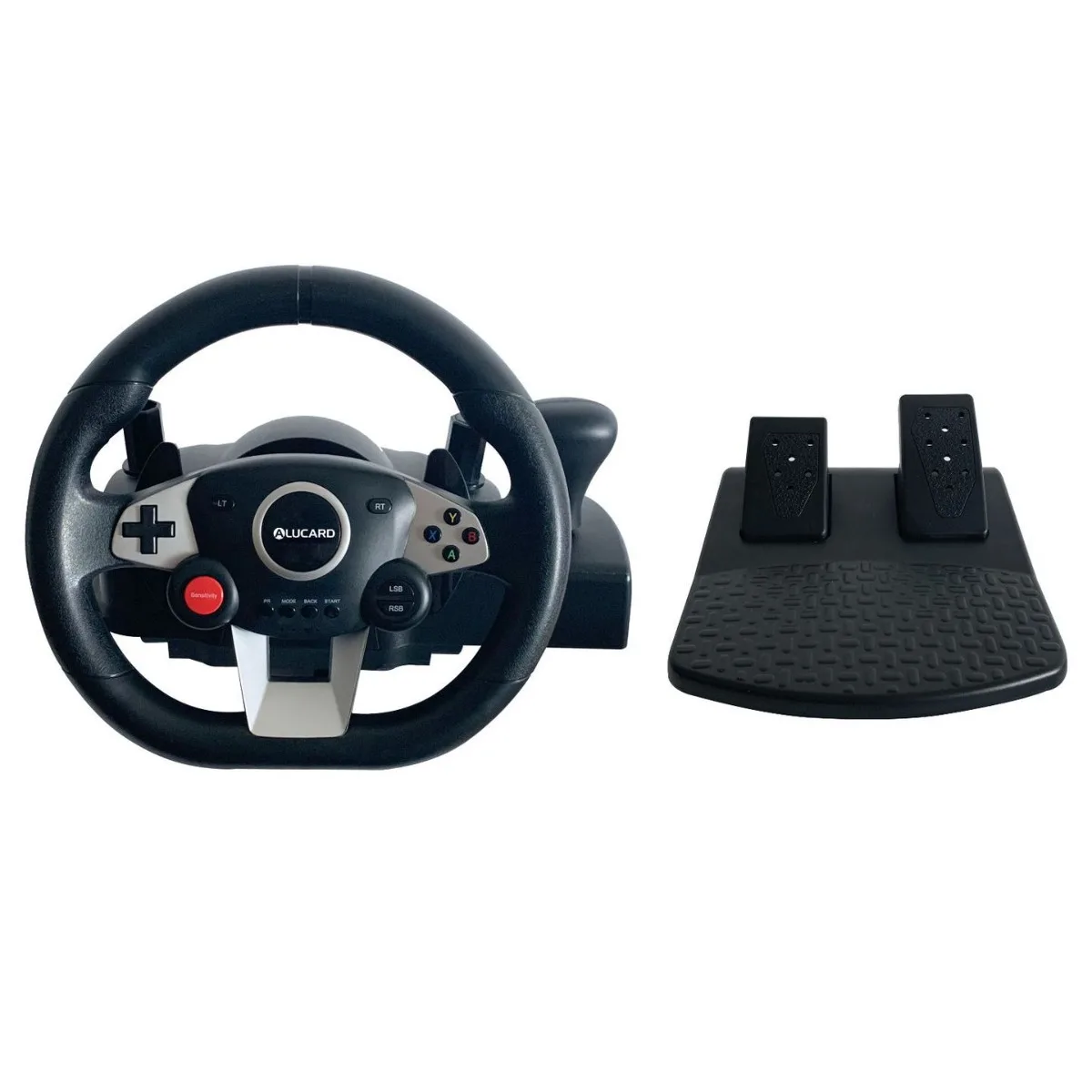 270° Steering Programmable Buttons Compatible with Multi-platform Racing Driving Simulation Game Steering Wheel for PC PS3/PS4