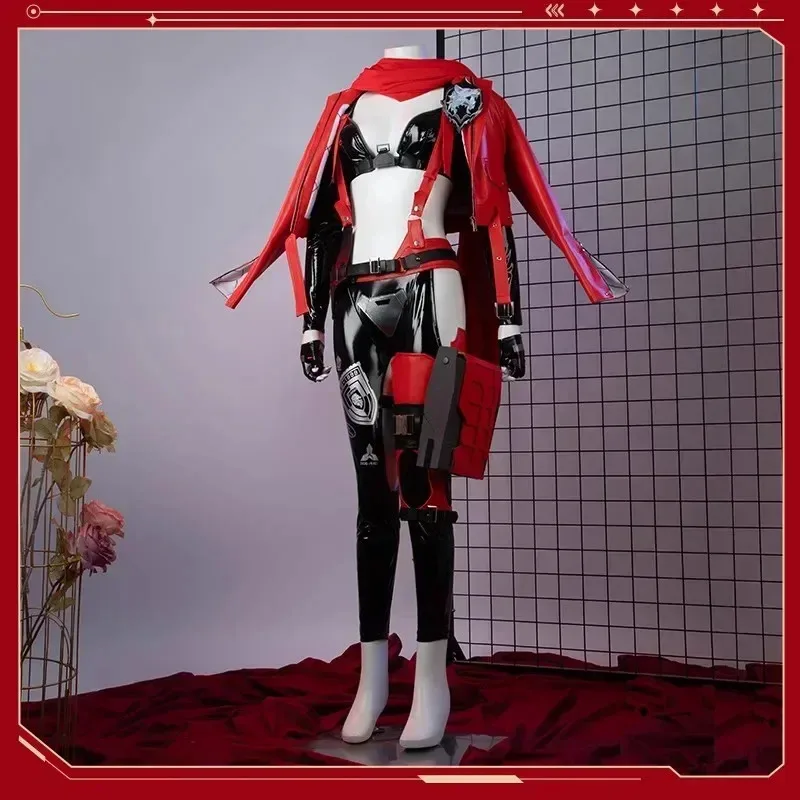 

Goddess Of Victory: Nikke Doujin Red Hood Cosplay Costume Women Sexy Clothes Comic-con Party Uniform Cos Clothing Full Setx;8's