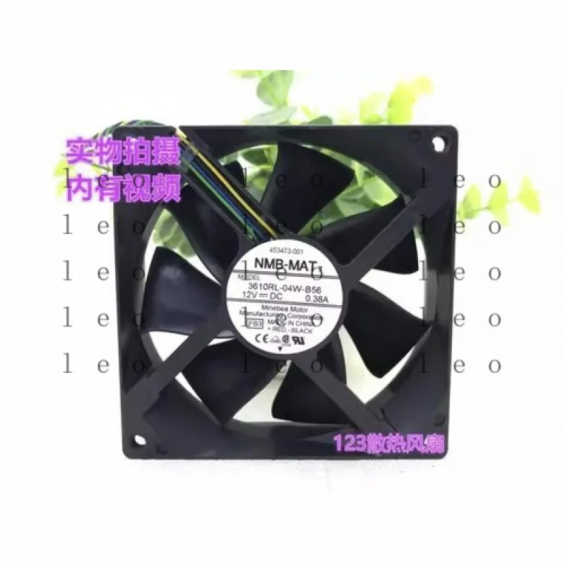 

CC for NMB 3610RL-04W-B56 9025 DC12V 0.38A 9CM 4-Wire PWM Cooling Fan
