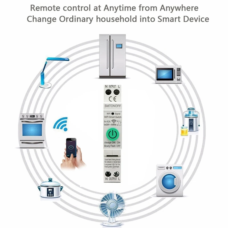 18Mm40a Smart Energy Meter Timer Powers Consumption Monitor Kwh Meter110v 220V 50/60Hz A