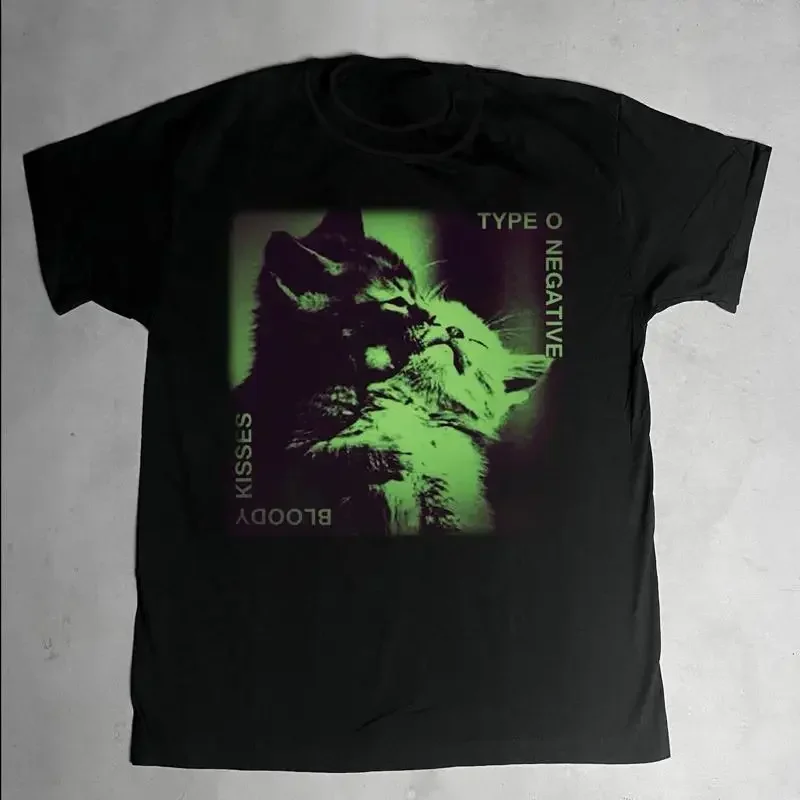 Bloody Kisses Type O Negative Cat Black S 2345XL T Shirt