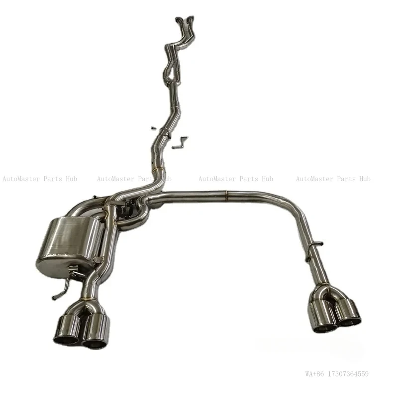 

Exhaust System for E60 2.0 2.5 Change MT Bumper Catback Exhaust Valved Control Exhaust Pipe Muffler