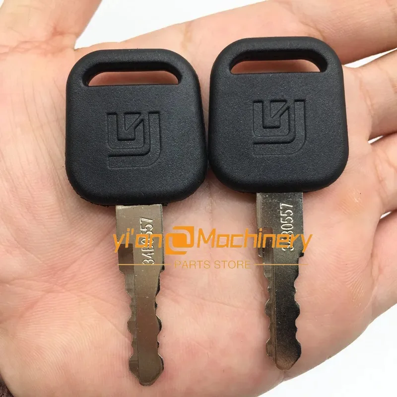 5PCS 34B0557 Excavator Key For LIUGONG Ignition KEYS 906D/907C/908/915/920/922/925/936E