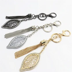 Metal Accessories Metal Jewelry Key Chain Leaf Pendant Small Hanging Ornaments Clothing Hardware Accessories