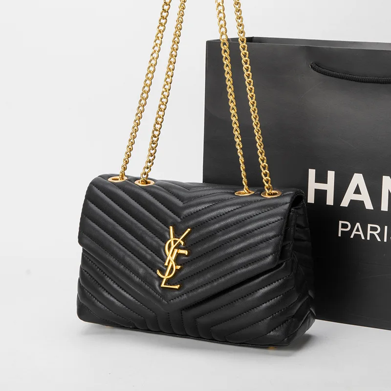 

Женская сумка 2026: новая классическая универсальная модная сумка через плечо с цепочкой