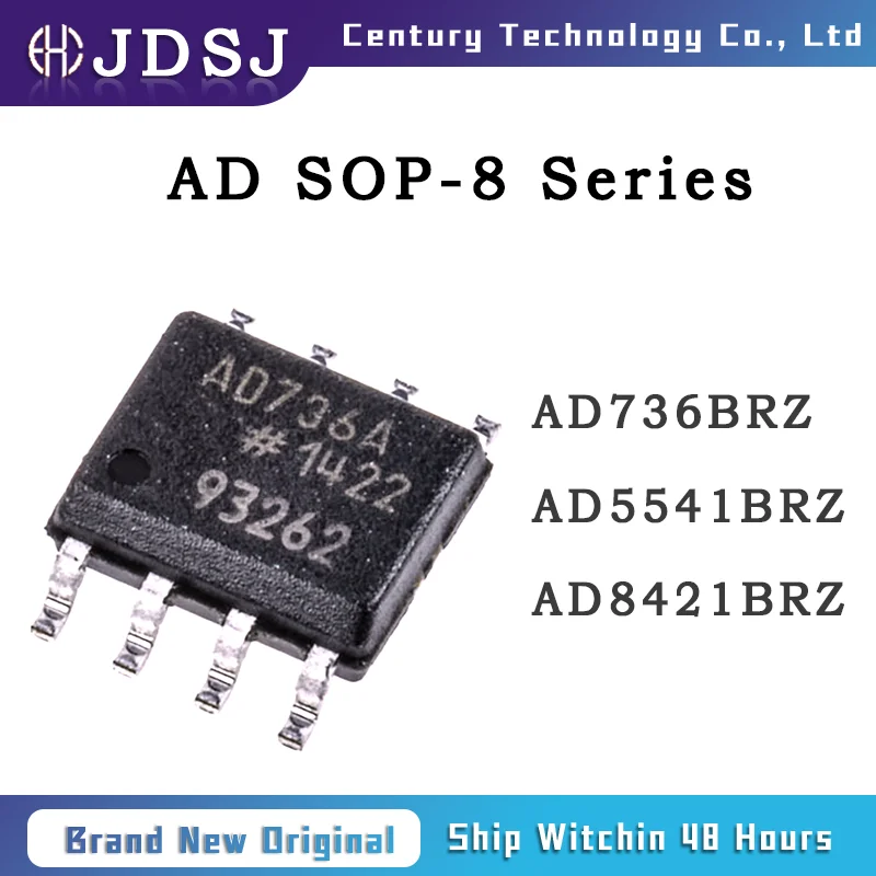 1PCS AD736BRZ AD5541BRZ AD8421BRZ SOP-8 Brand New Original IC Chip