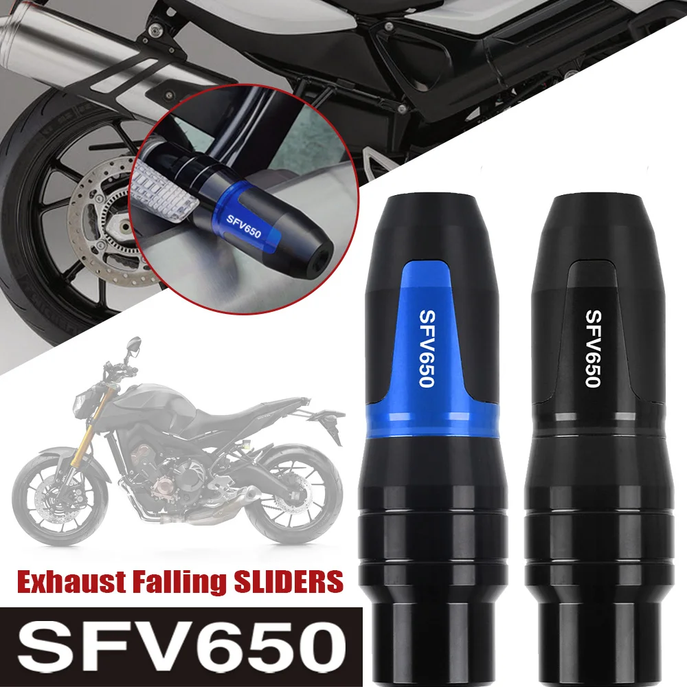 

FOR SUZUKI SFV650 GLADIUS 2009 2010 2011 2012 2013 2014 2015 2016 accessories Exhaust Frame Sliders Crash Pads Falling Protector