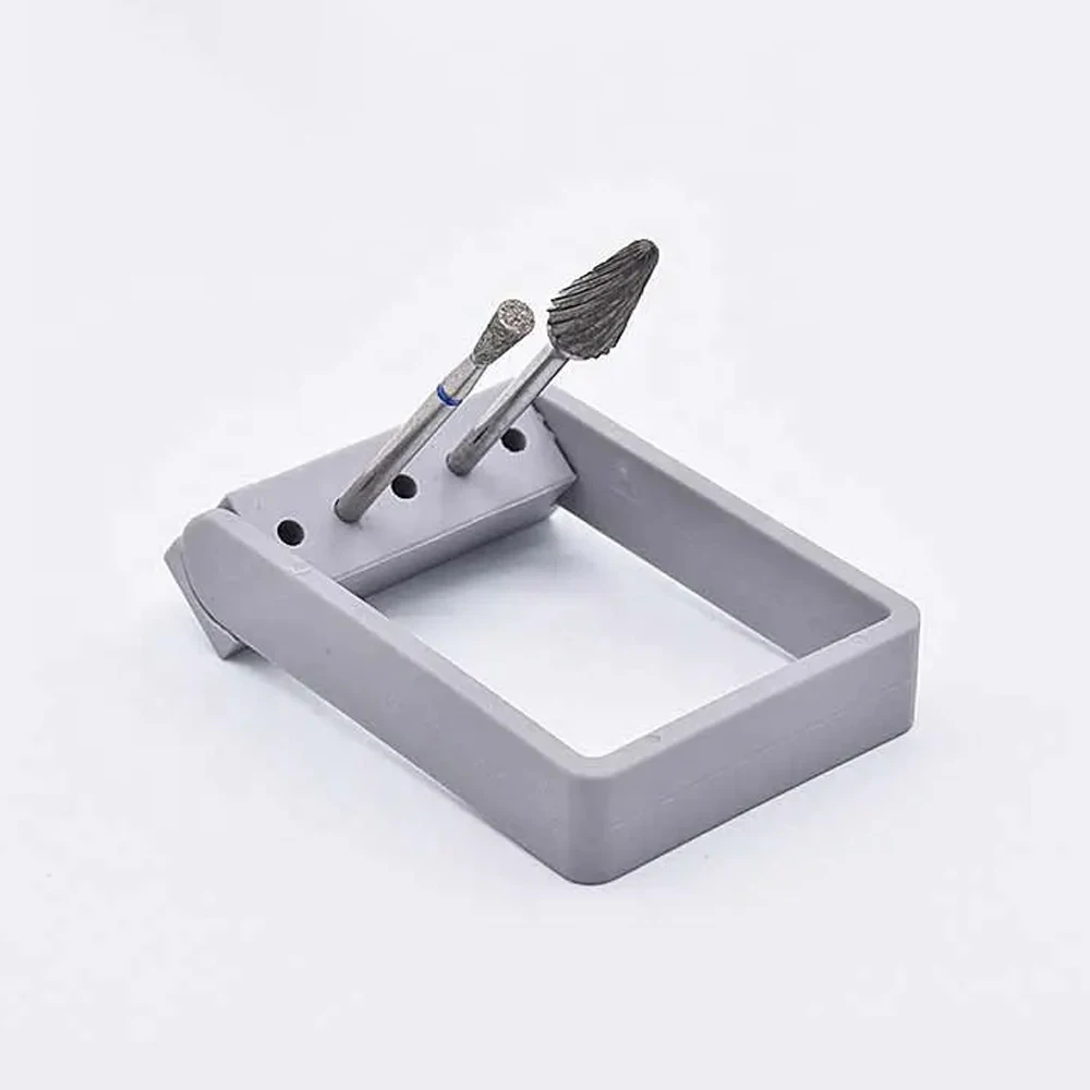 PIORPOY Dental 5 Holes Bur Holder Disinfection Storage Case Dentistry Drill Stand Burs Organizers Box Odontologia Lab Tools