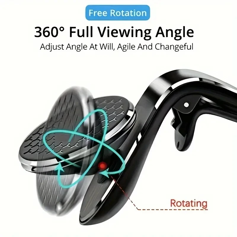 Universal Magnetic Car Phone Holder Stand Air Vent Magnet Car Mount GPS Mobile Phone Support In Car Bracket For iPhone Samsung