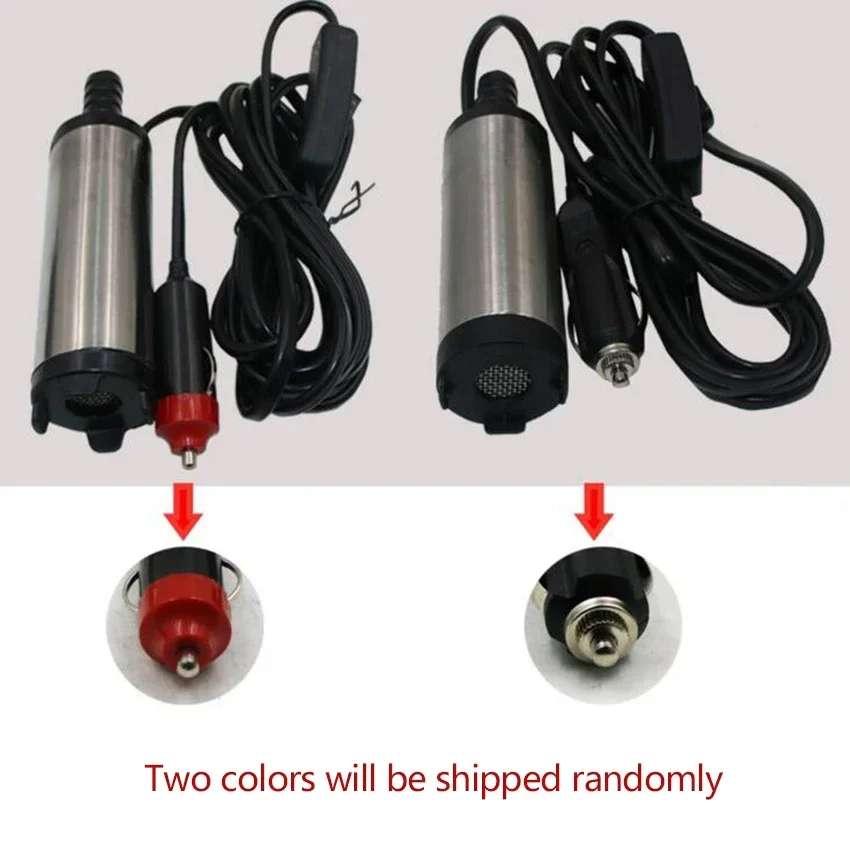 12V 24V DC electric submersible pump for pumping diesel oil water ,Stainless steel shell,12L/min,fuel transfer pump перекачки