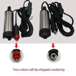 12V 24V DC electric submersible pump for pumping diesel oil water ,Stainless steel shell,12L/min,fuel transfer pump перекачки
