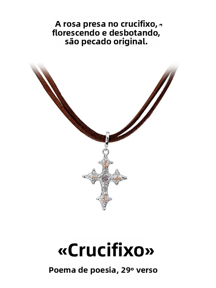 collana-versatile-in-argento-sterling-s925-con-ciondolo-a-croce-dalla-texture-liquida-regalo-alla-moda-e-raffinato-per-lei