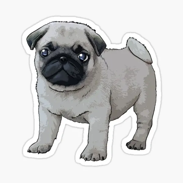 

Pug Baby Type Dog Sticker Car Auto Bonding 17CM