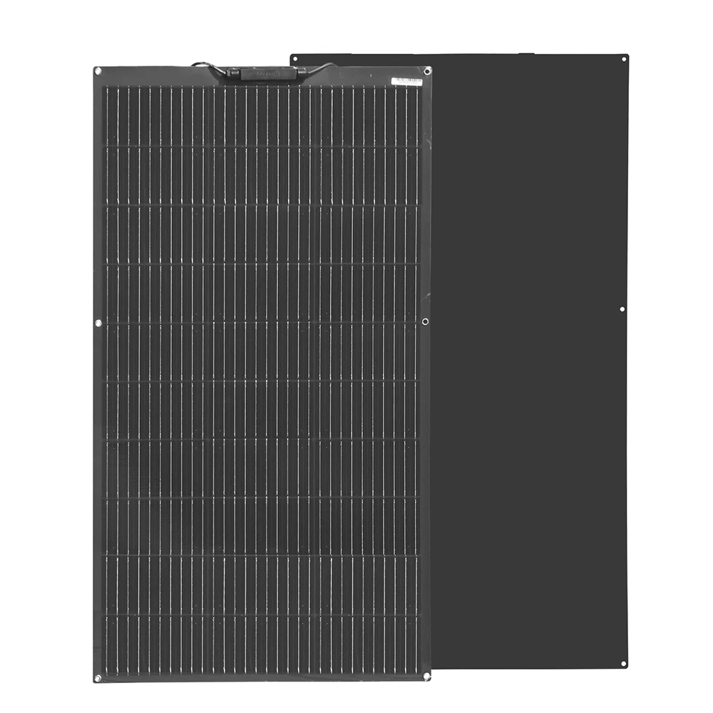 WUZECK 1szt ~ 10szt Solar Panel Elastyczne panele słoneczne 100W Moduł fotowoltaiczny Mono Solar Panel 16.5V (100W, 200W, 300W, 400W, 500W 1000W)