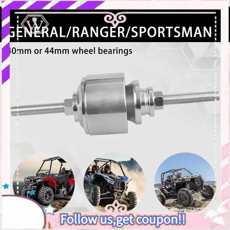 

Простой в использовании алюминиевый инструмент для снятия подшипников колес 40 мм или 44 мм для Polaris RZR General Ranger Sportsman для снятия и установки