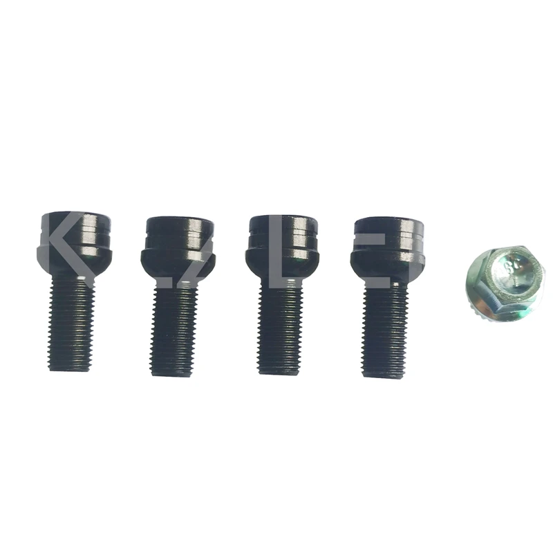 1 SET M14*1.5 Lock Wheel Bolts Tip Anti-theft Screws + Wrench For VW BORA FOX GOLF JETTA NEW BEETLE PASSAT POLO TOURAN