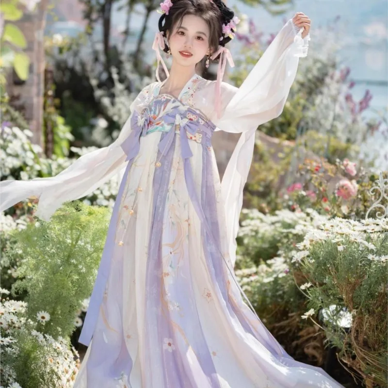 

Hanfu Women's Chest-Qi Han Element New Daily Elegant Suit