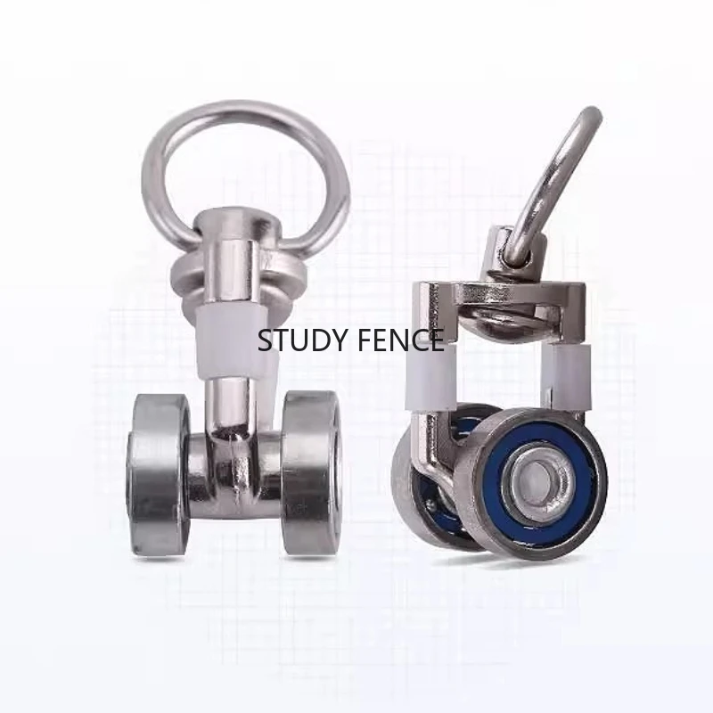 

10 шт./20 шт./30 шт. металлические подшипники, оконный шкив, шкив из нержавеющей стали, аксессуары, бытовая фурнитура, подвесное колесо для штор