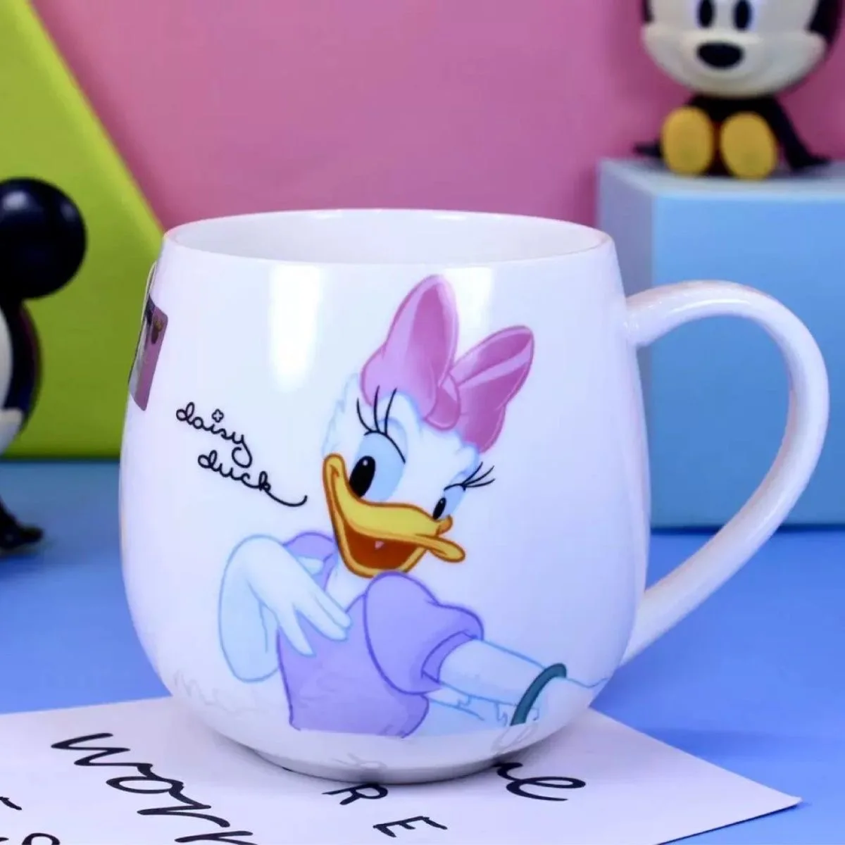 

Дисней девушки мультфильмы Микки Маус Гуфи Минни мультфильм чашка для воды керамическая чашка