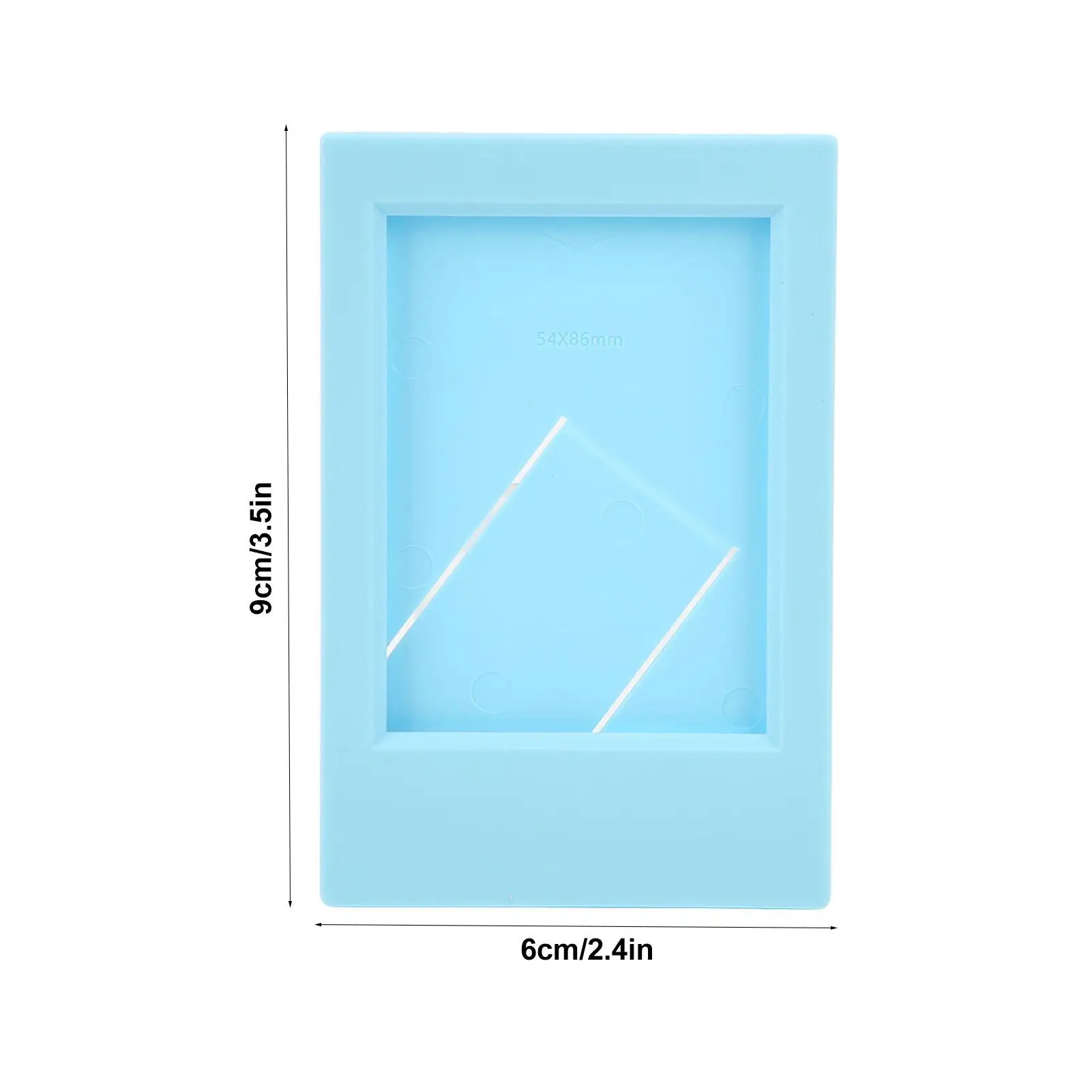 Mini porta-retratos de 3 x 3 polegadas para quarto e sala de estar - exposição de arte infantil perfeita