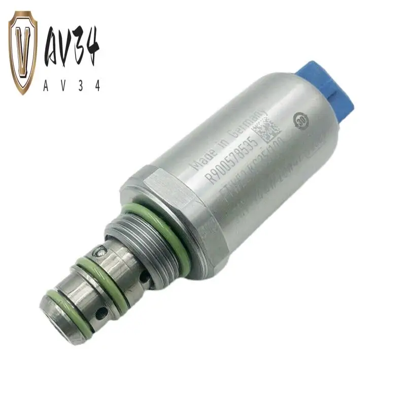 

AV34-Excavator Parts 24V Hydraulic Pump Proportional Solenoid Valve R900578535 For FTWE2 K35-100