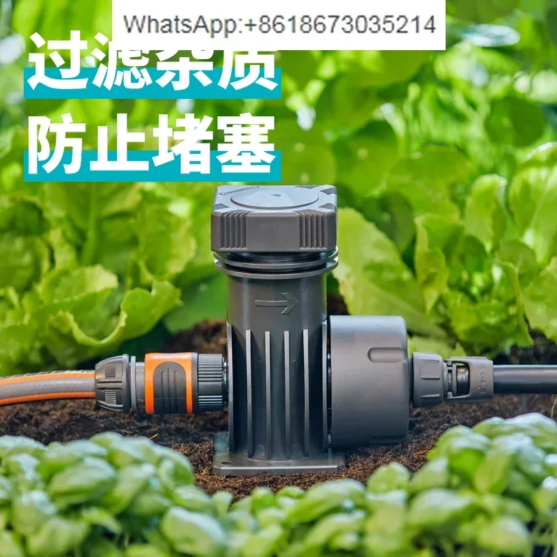 

Automatic flower watering artifact drip irrigation full set of equipment filter voltage regulator 1354