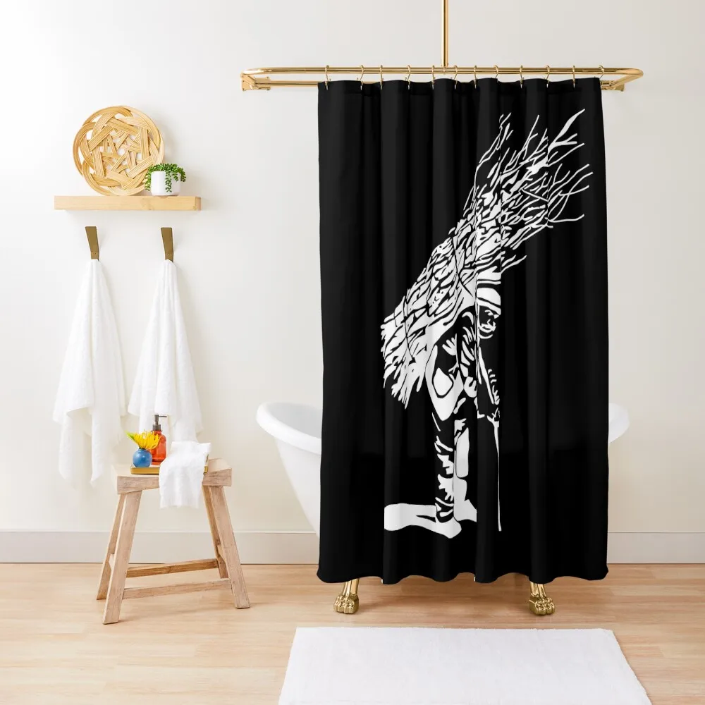 

Zeppelin art Black Shower Curtain Shower Bath Bathroom Decor Anti-Mold Waterproof Shower For Bathroom Set Curtain